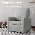 Teddi salt and pepper boucle power recliner style callout