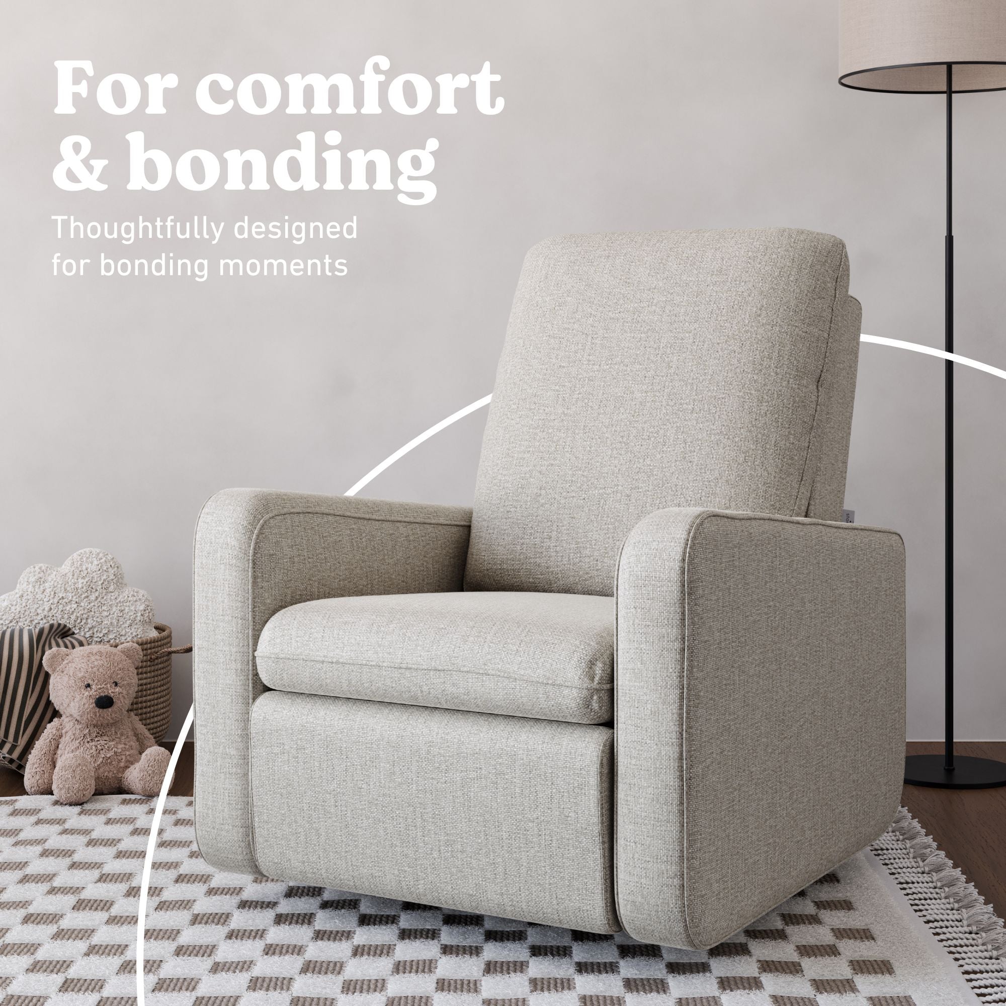Teddi dune basketweave power recliner style callout