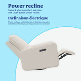 Teddi dune basketweave power recliner power recline callout