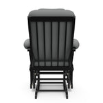 Tuscany black with gray glider back view