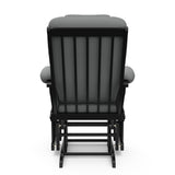 Tuscany black with gray glider back view