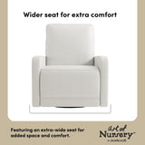 Kyoto ivory basketweave wide glider wide seat callout