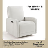 Kyoto ivory basketweave wide glider style callout