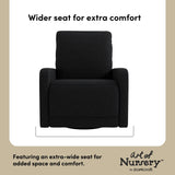 Kyoto black boucle wide glider wide seat callout