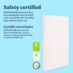 Graco Premium Mattress certifications callout