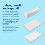 Graco Premium Mattress unboxing callout