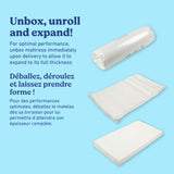 Graco Premium Mattress unboxing callout