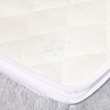Graco Ultra mattress close up of waterproof cover
