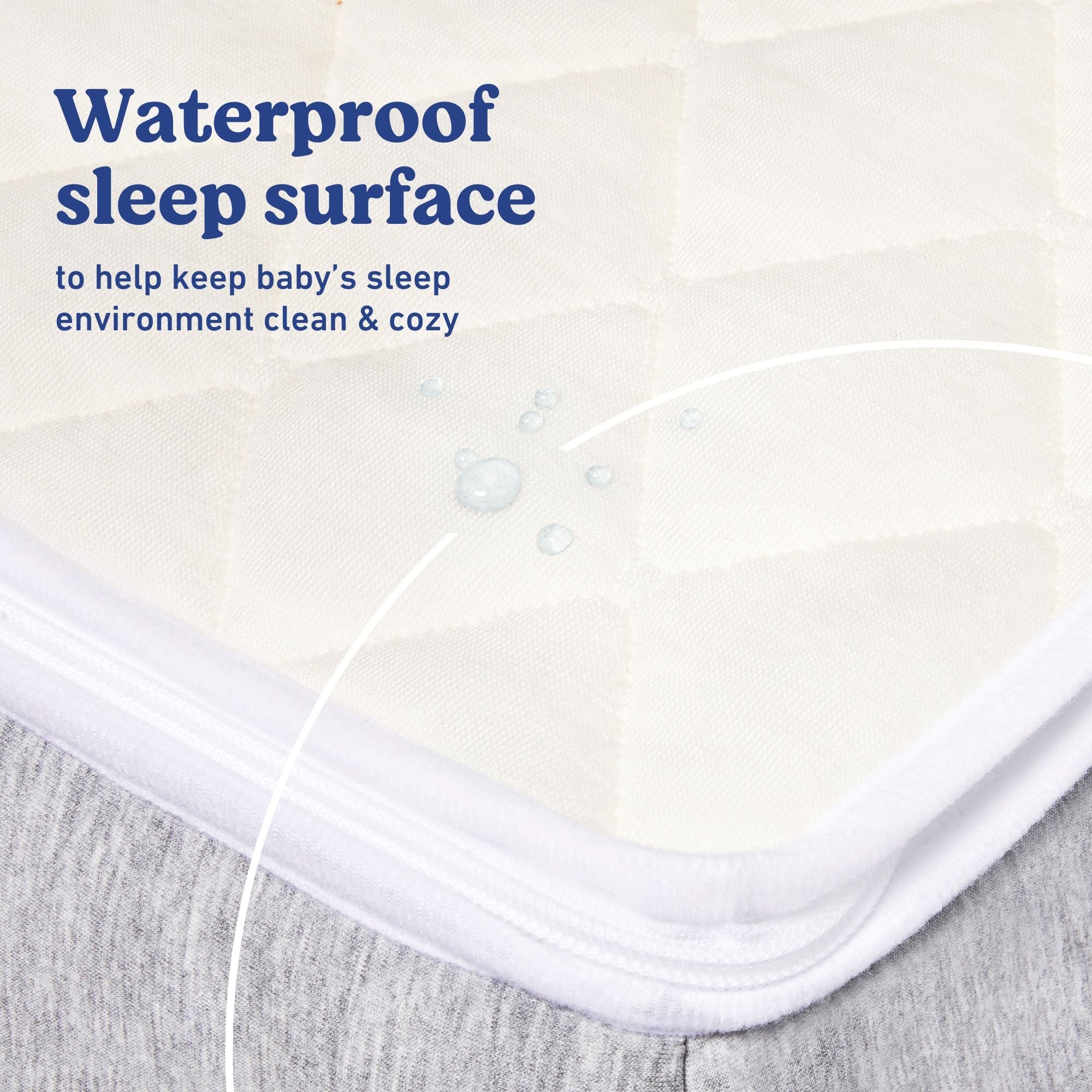 Graco Ultra mattress waterproof callout