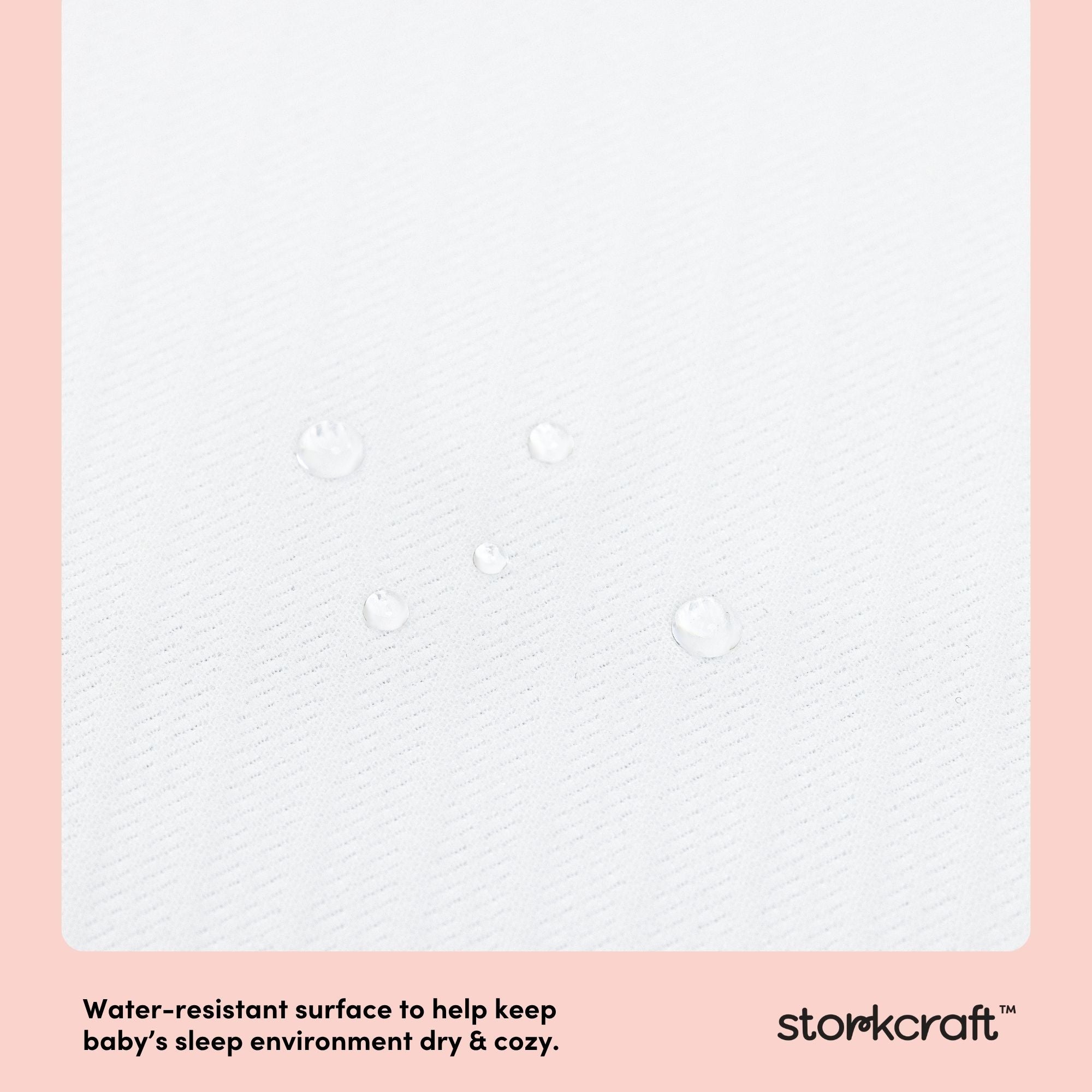 Storkcraft 6-Inch Dual-Sided Crib And Toddler Mattress water-resistant
