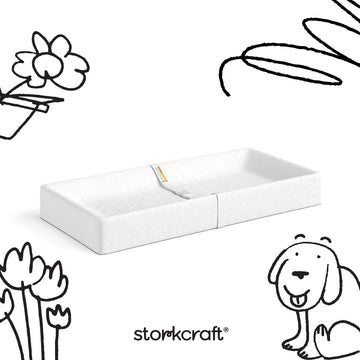 Matelas à langer profilé à côtés Storkcraft® Nest