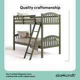 longhorn olive twin over twin bunk bed quality craftsmanship callout