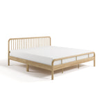 porto natural king bed angle view