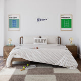 porto hazelnut king bed in kids room