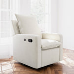 Storkcraft® Timeless Nursery Recliner Swivel Glider with USB.