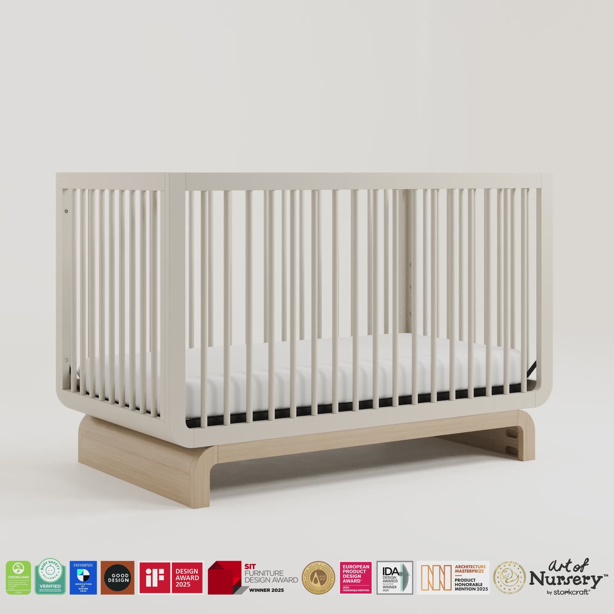 Santorini frosted oat with driftwood crib 360 video