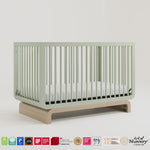 Santorini sage with driftwood crib 360 video