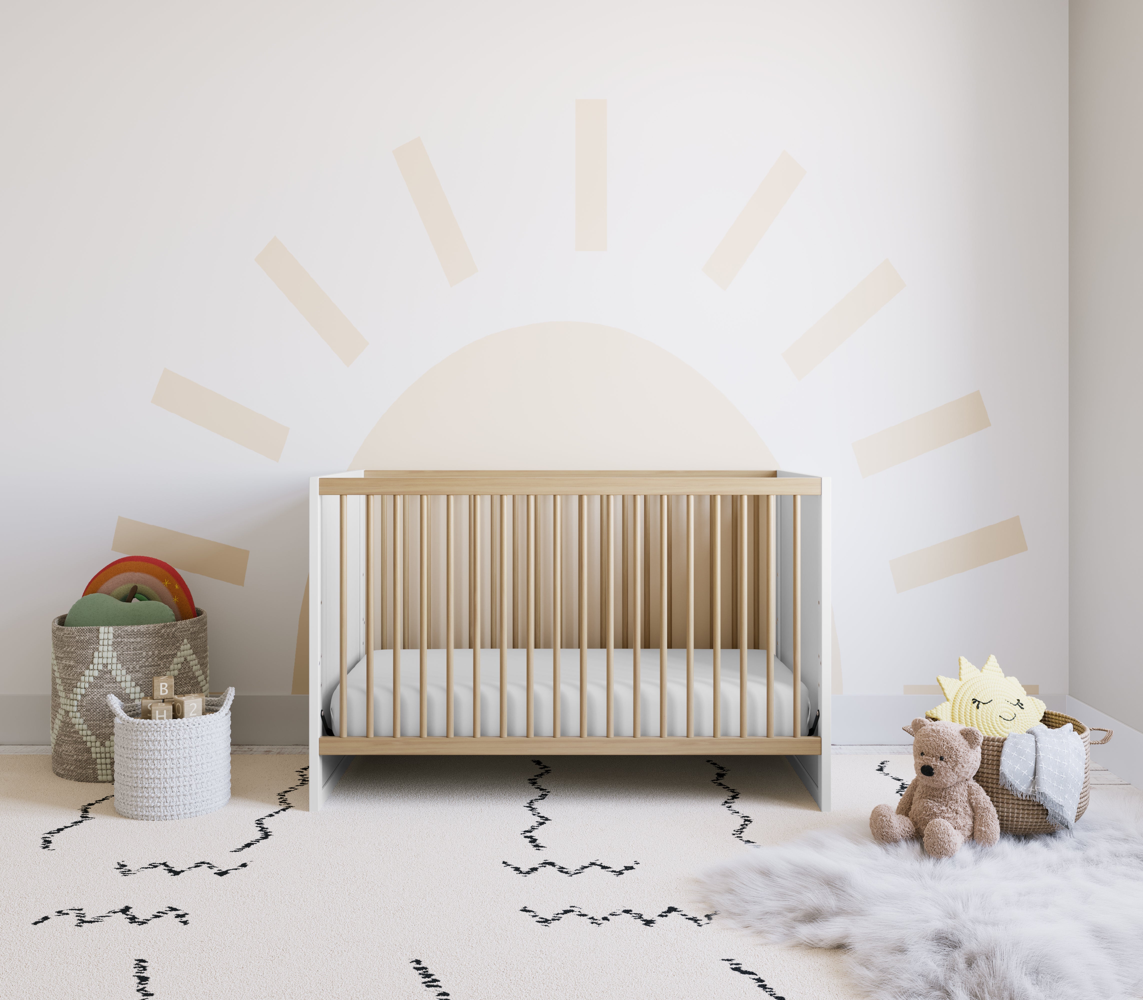 Storkcraft® Calabasas™ 3-in-1 Convertible Crib.